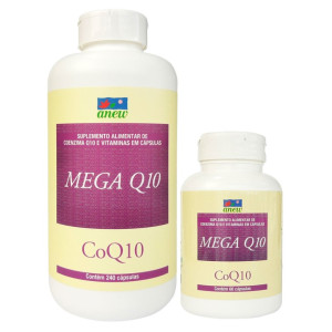 Mega Q10 100mg Anew 60 e 240 Capsulas